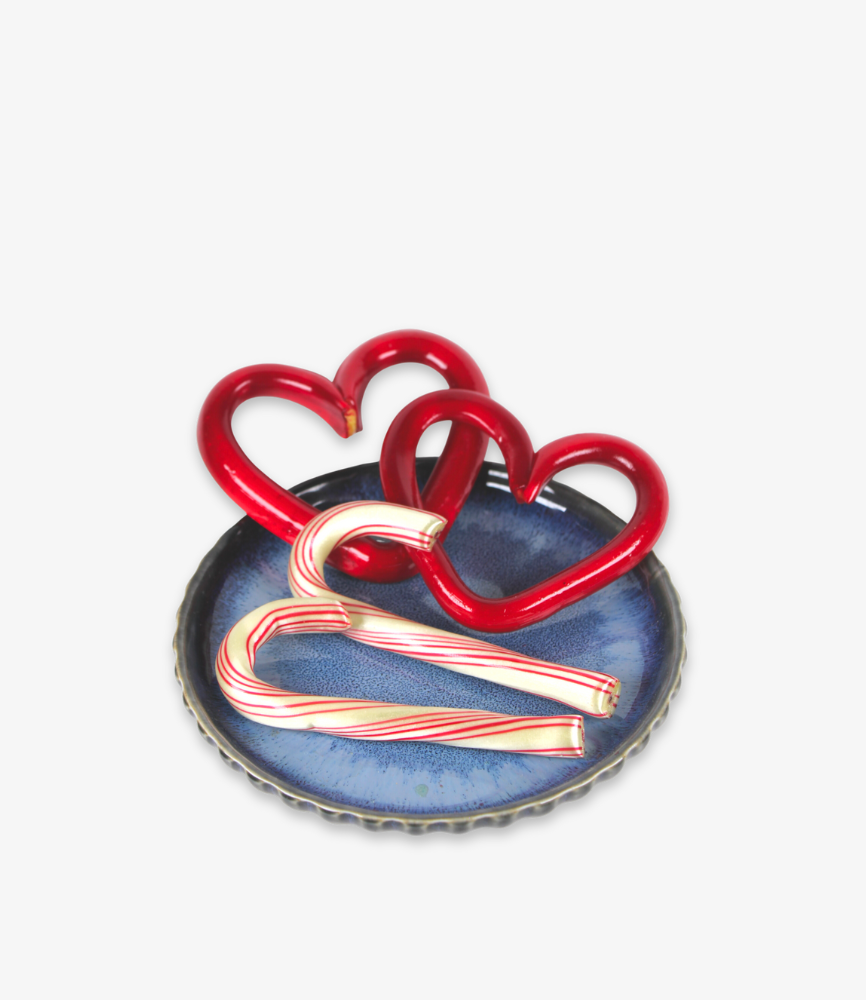 Julehygge-pakken med 2 Julestokke og 2 Bolchehjerter