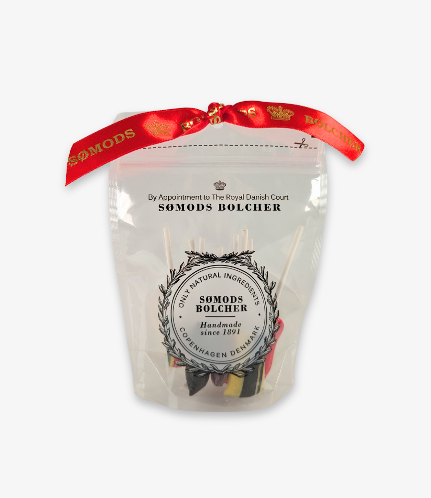 Pose med 8 blandede slikkepinde - Billede 4